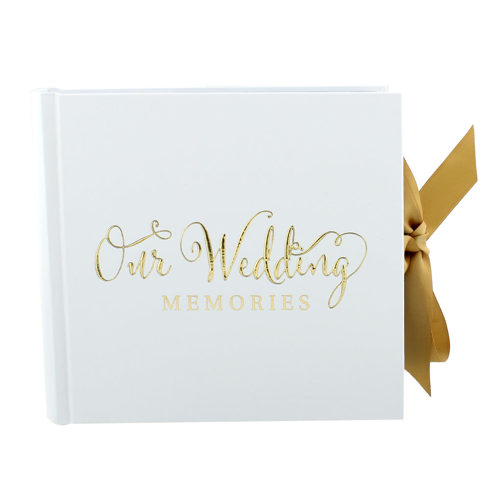 Always & Forever' Gold Foil "Our Wedding" Album 4" x 6" | Presentimes