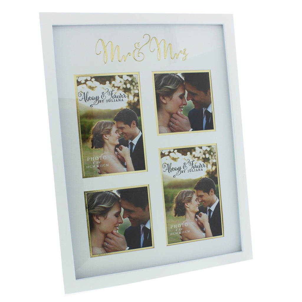 Always & Forever MDF Collage Frame with Gold Words | Presentimes