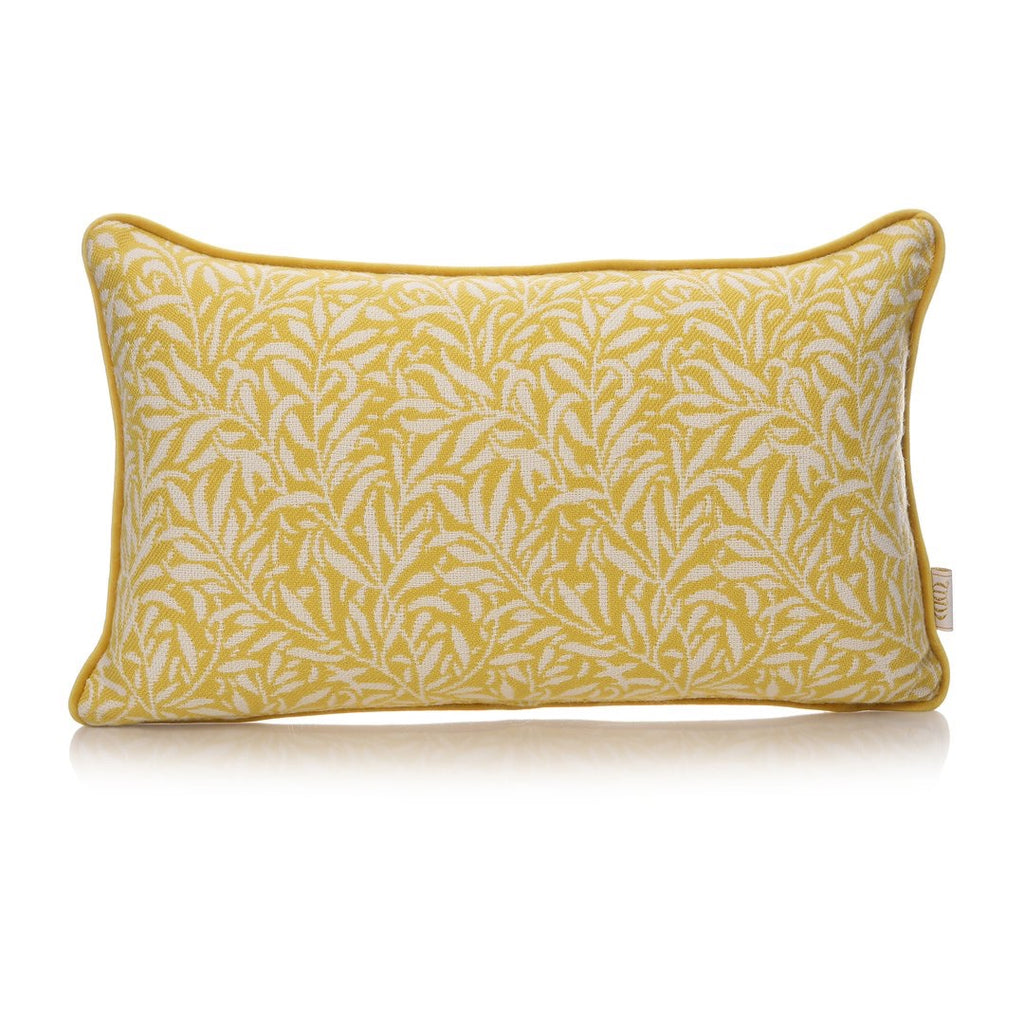William Morris Orche Yellow Cushion | Presentimes