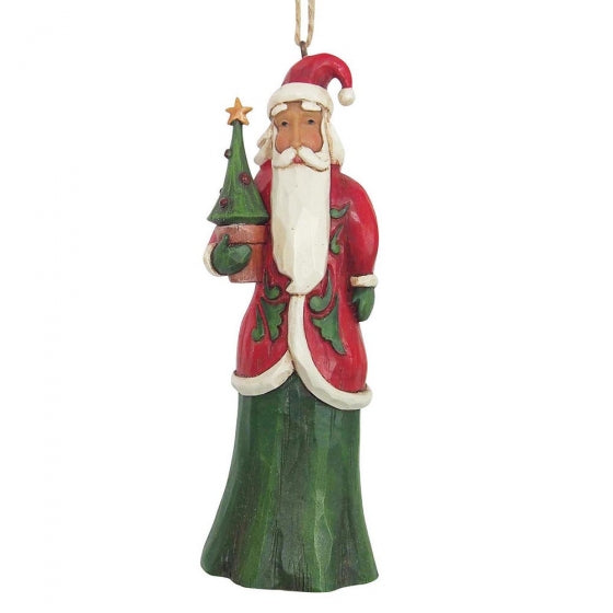 Folklore Santa With Tree (Hanging ornament) | Presentimes