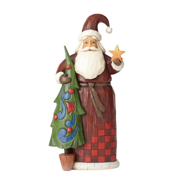 Folklore Santa With Tree | Presentimes