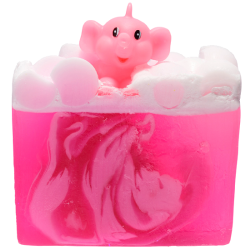 Pink Elephants & Lemonade Soap Sliced | Presentimes