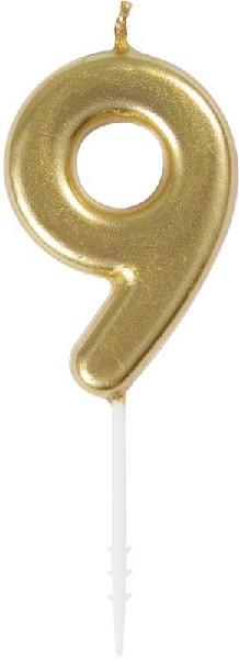 GOLD PICK BIRTHDAY CANDLE | Presentimes