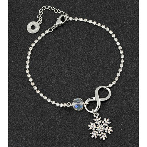 Eq diamanté snowflake bracelet | Presentimes