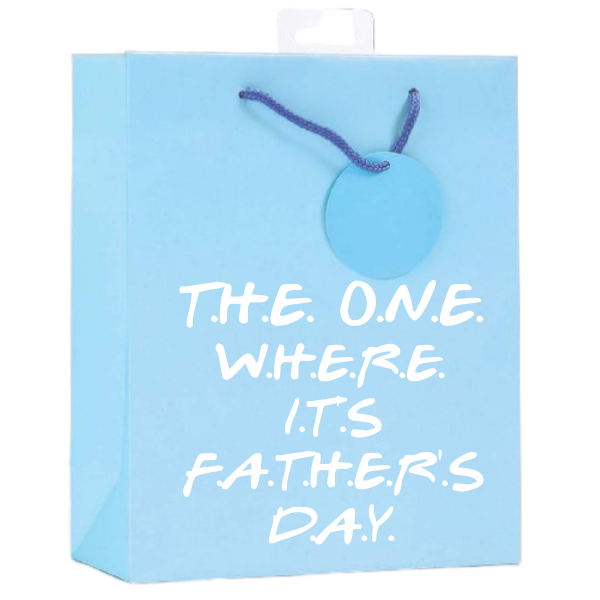 <b> NEW! <br> 11 COLOURS AVAILABLE </b><br> Personalised Father's Day Gift Bag <br> (FREE Tissue Paper Included) | Presentimes