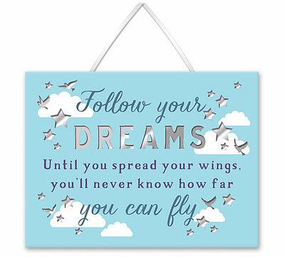 Small Plaque - Follow Your Dreams
