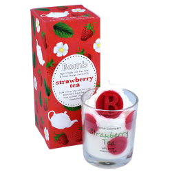 Strawberry Tea Piped Candle | Presentimes