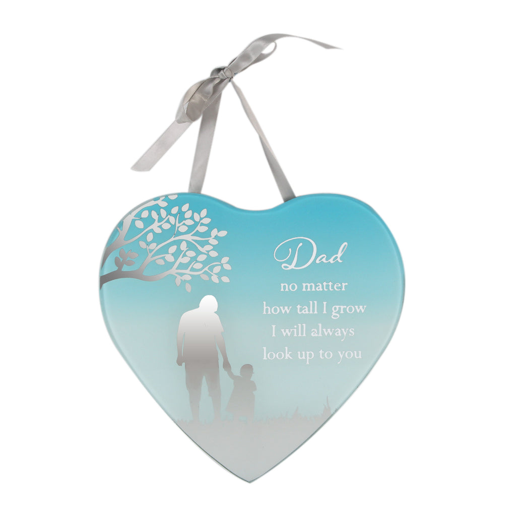 **MULTI 6** Reflections Of The Heart Plaque Dad & Daughter | Presentimes