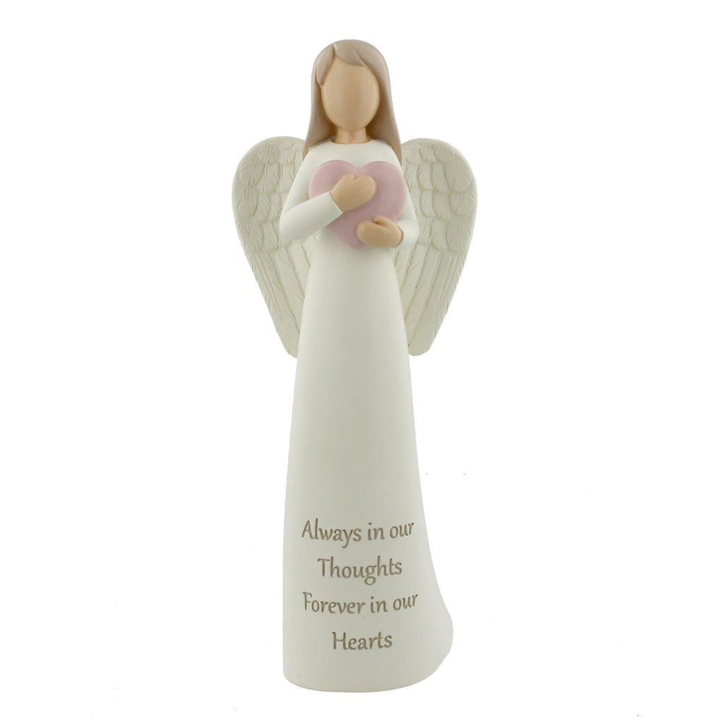 Thoughts Of You Angel Figurine - Always In Our Hearts | Presentimes