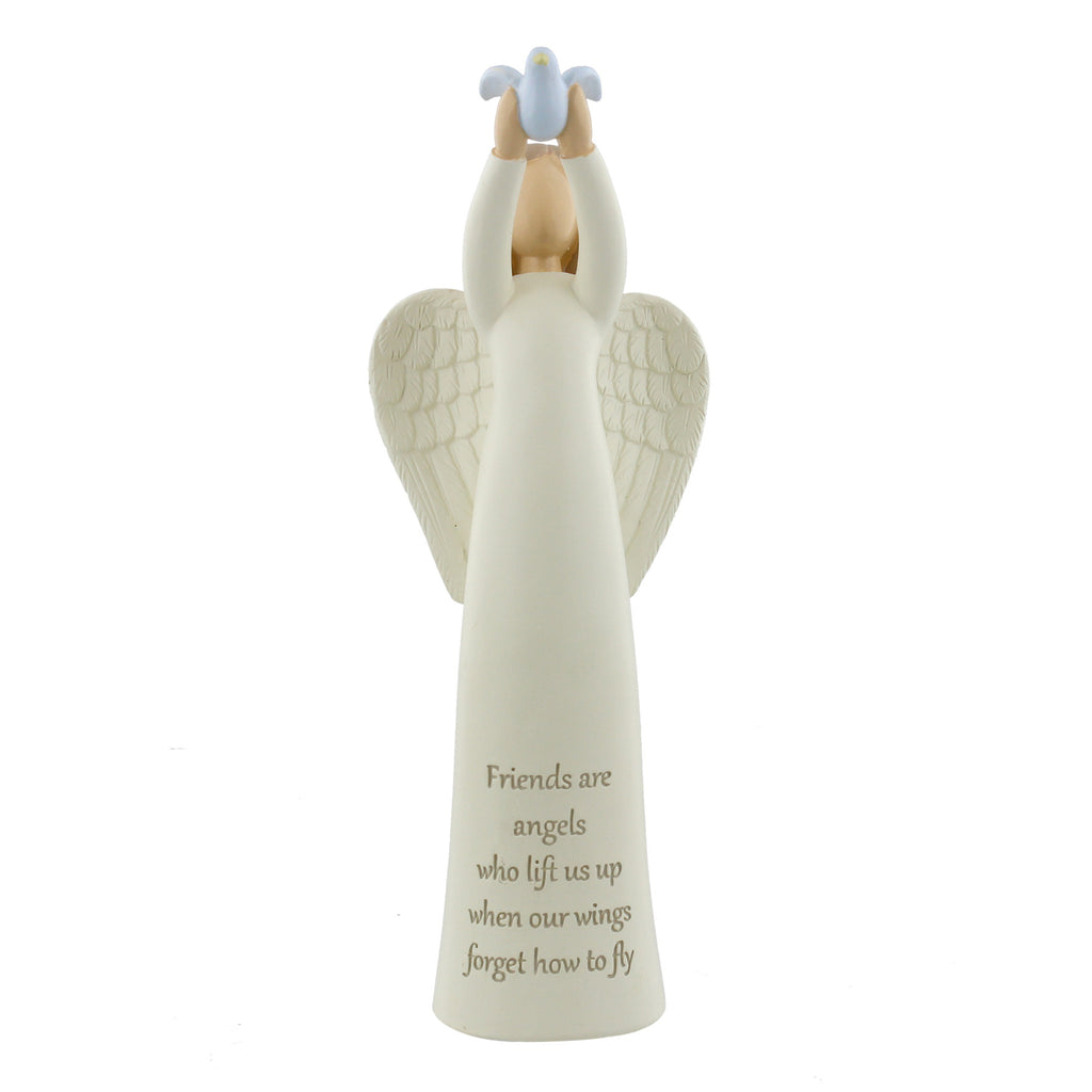 Thoughts Of You Angel Figurine - Friends Are Angels | Presentimes