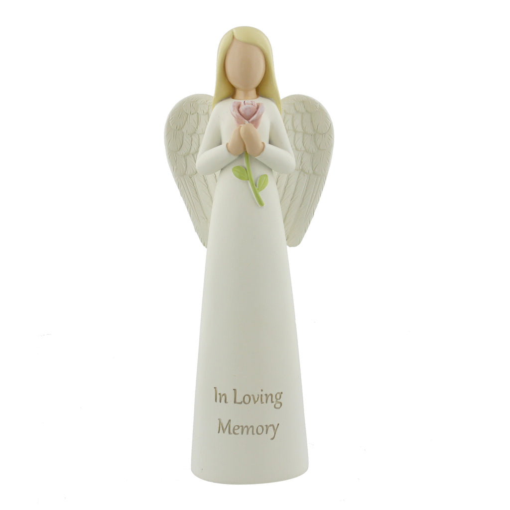 Thoughts Of You Angel Figurine - In Loving Memory | Presentimes