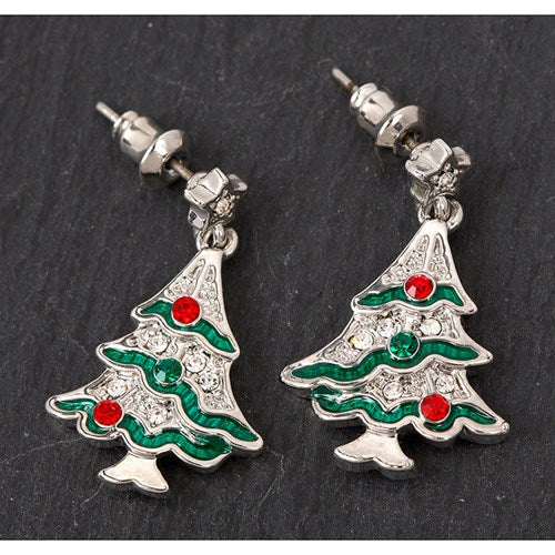 Eq Tree Diamanté Earrings | Presentimes