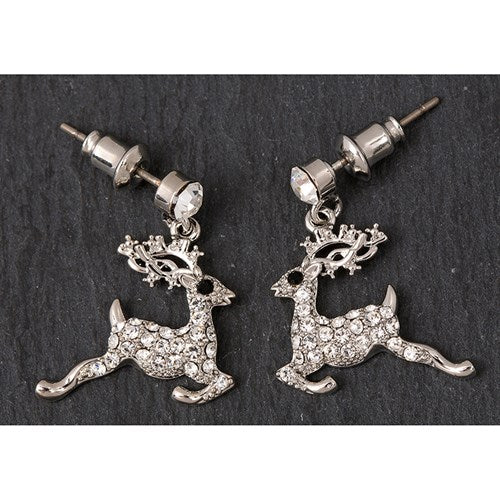 Eq Leaping Reindeer Earrings | Presentimes