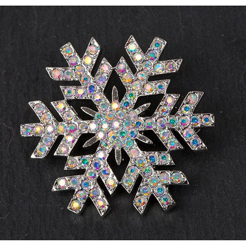 Eq Snowflake Diamanté Brooch | Presentimes