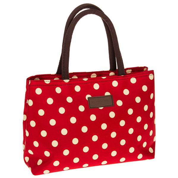 Equilibrium Spots Waterproof Handbag Red Cream | Presentimes