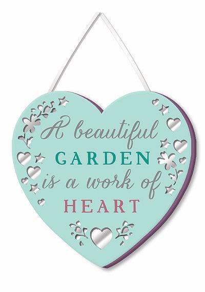 Small Plaque - A Beautiful Garden