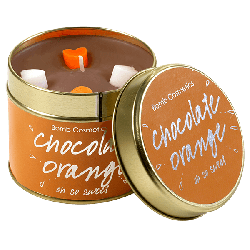 Chocolate Orange Tin Candle | Presentimes