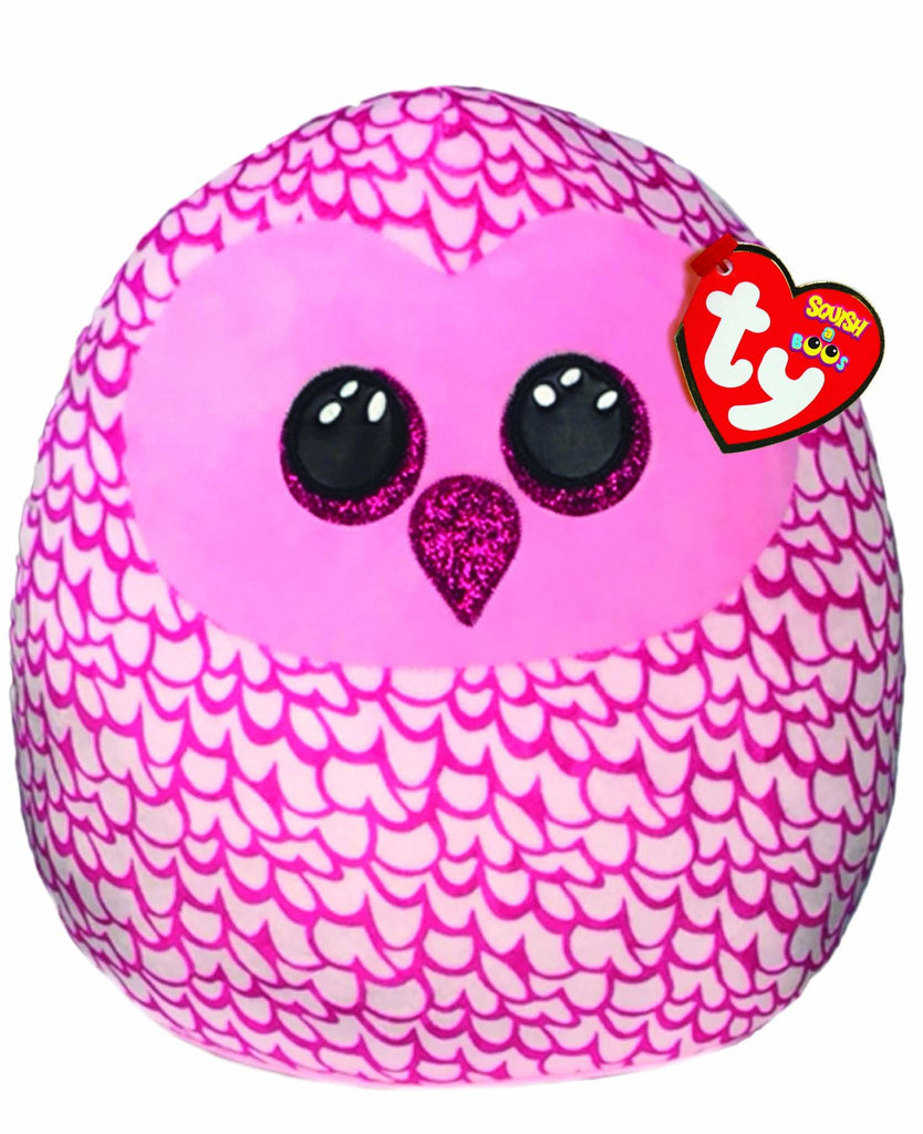 PINKY OWL - SQUISH-A-BOO - 10"