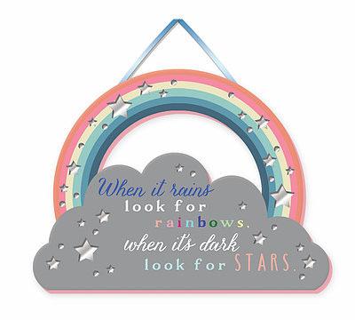 Small Plaque - Look For Rainbows