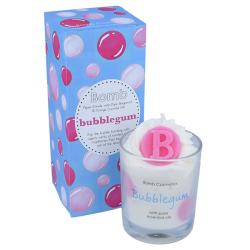 Bubblegum Piped Candle | Presentimes