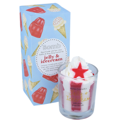 Jelly & Ice Cream Piped Candle | Presentimes