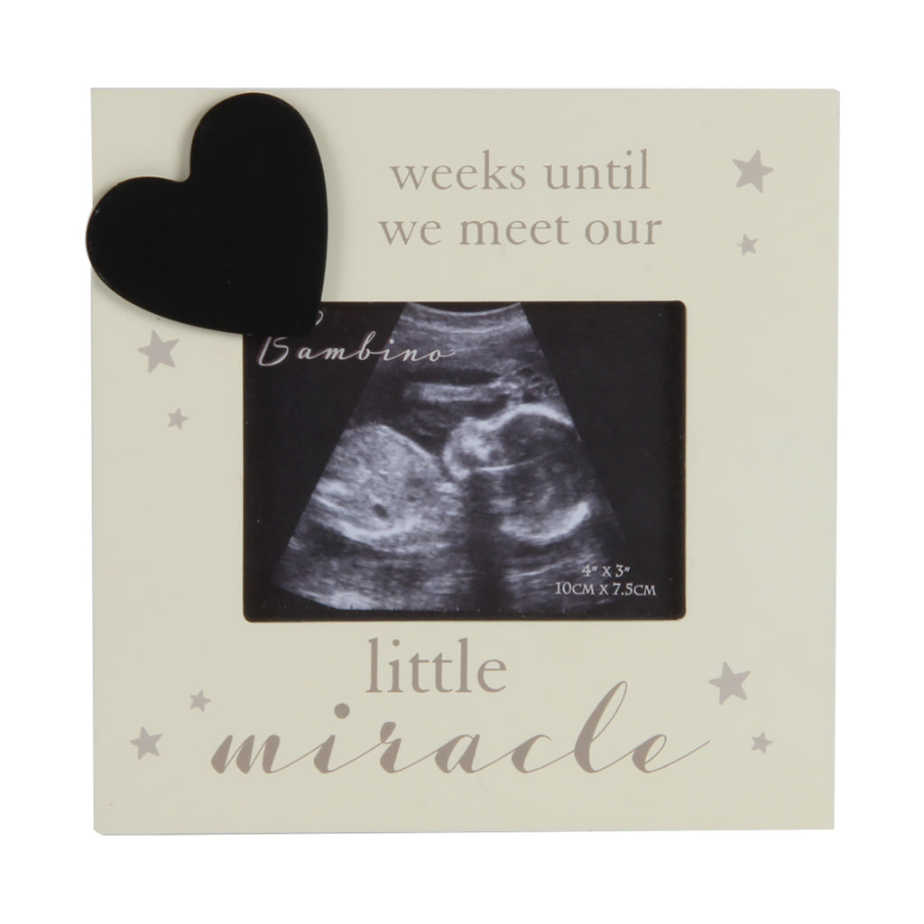 Bambino Countdown Scan Frame - Little Miracle | Presentimes