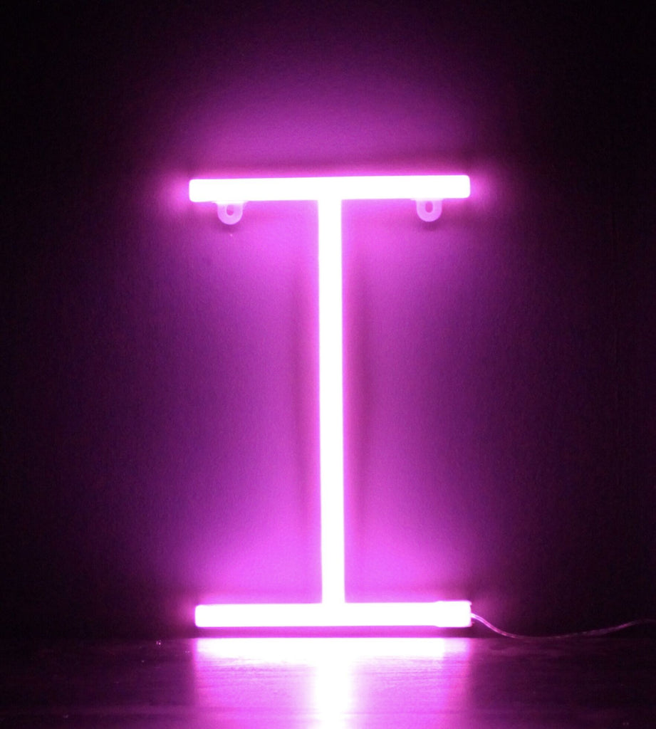 Pink Up In Lights: Letter Lights | Presentimes