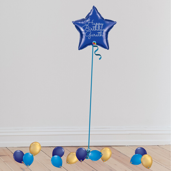 Single Personalised Balloon (Inflated with Helium & Weight Included) | Presentimes