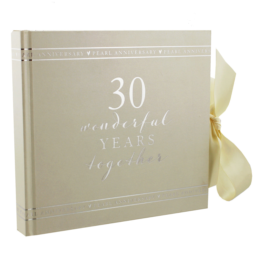 Amore Paperwrap Photo Album 4" x 6" - 30th Anniversary | Presentimes