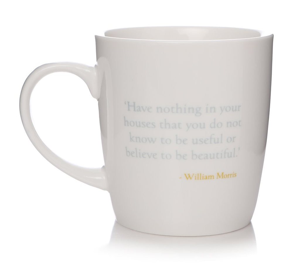 William Morris Latte Mug Strawberry Thief | Presentimes