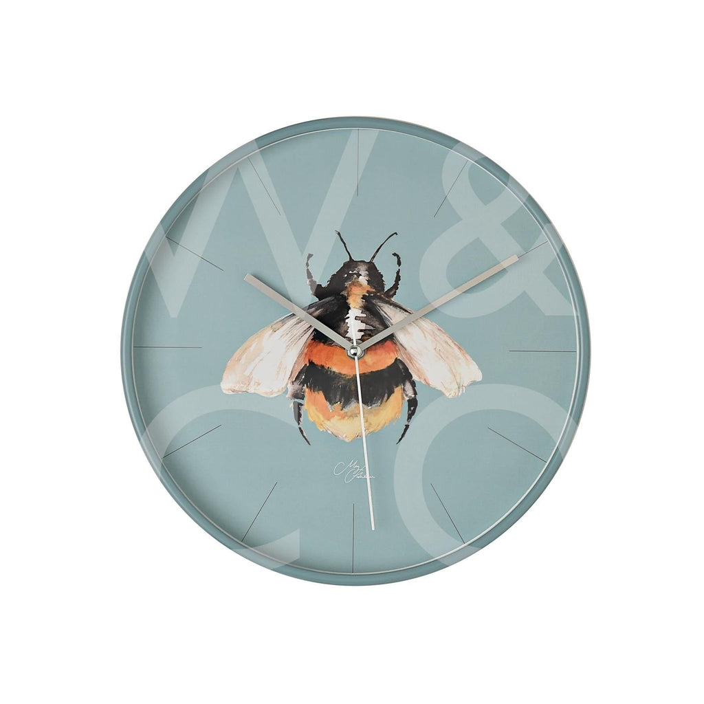 Meg Hawkins Round Wall Clock 30cm Bee