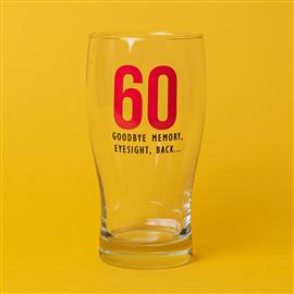 OH HAPPY DAY! BIRTHDAY PINT GLASS - 60