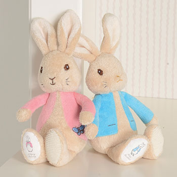 Peter Rabbit & Flopsy Bunny Bean Rattles | Presentimes
